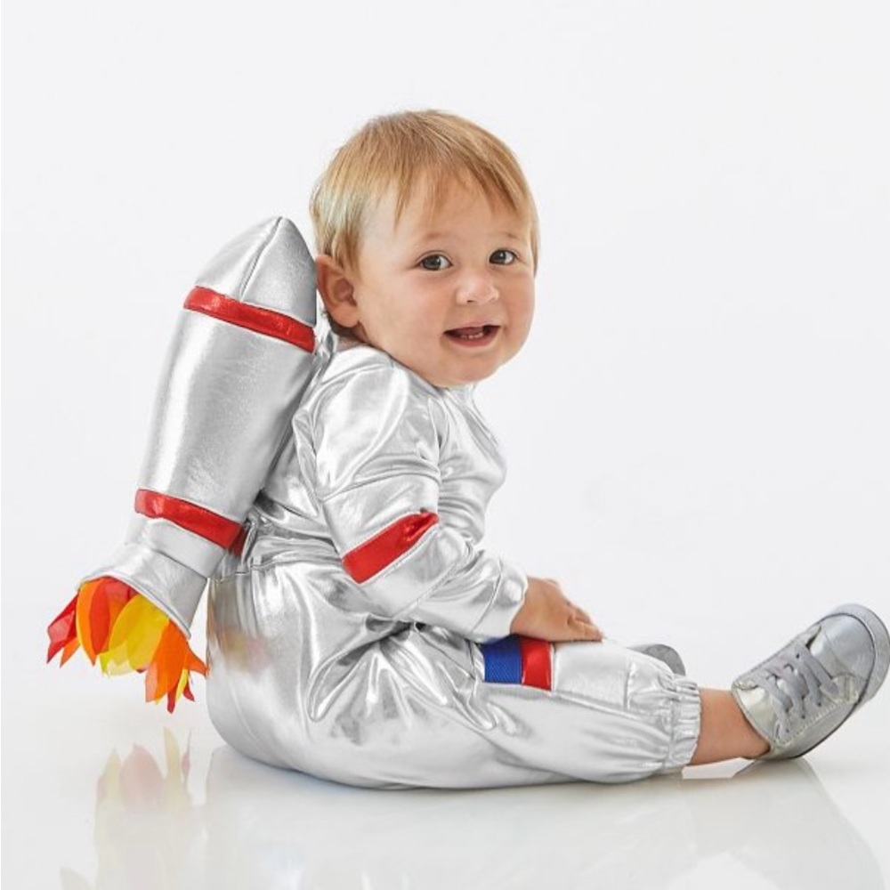Pottery Barn Baby Astronaut Costume 0-6M